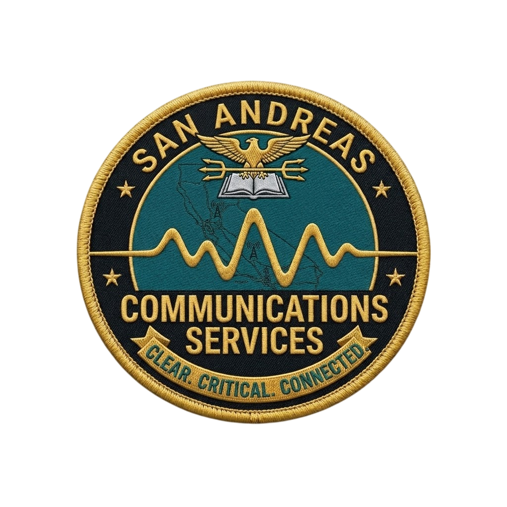 San Andreas Communications Services logo